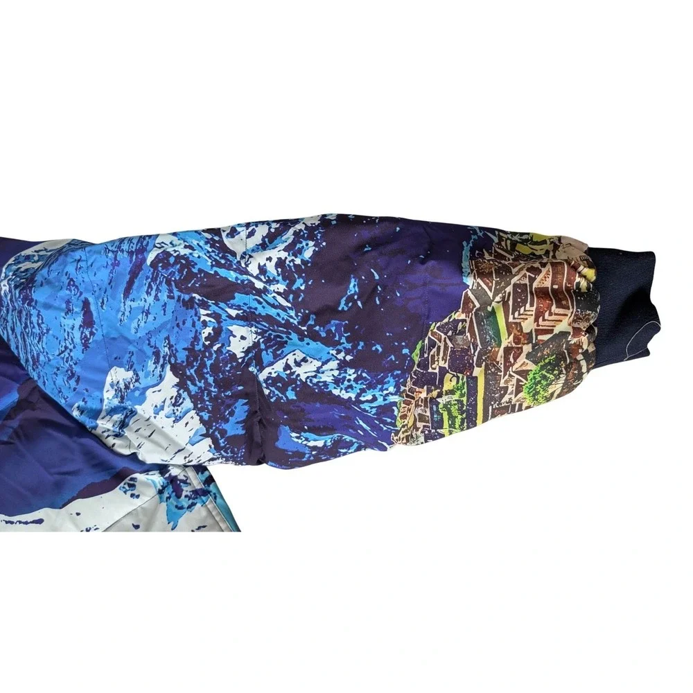 Paper Planes Puffer Coat Men‎ 2X Oversized Streetwear Skater